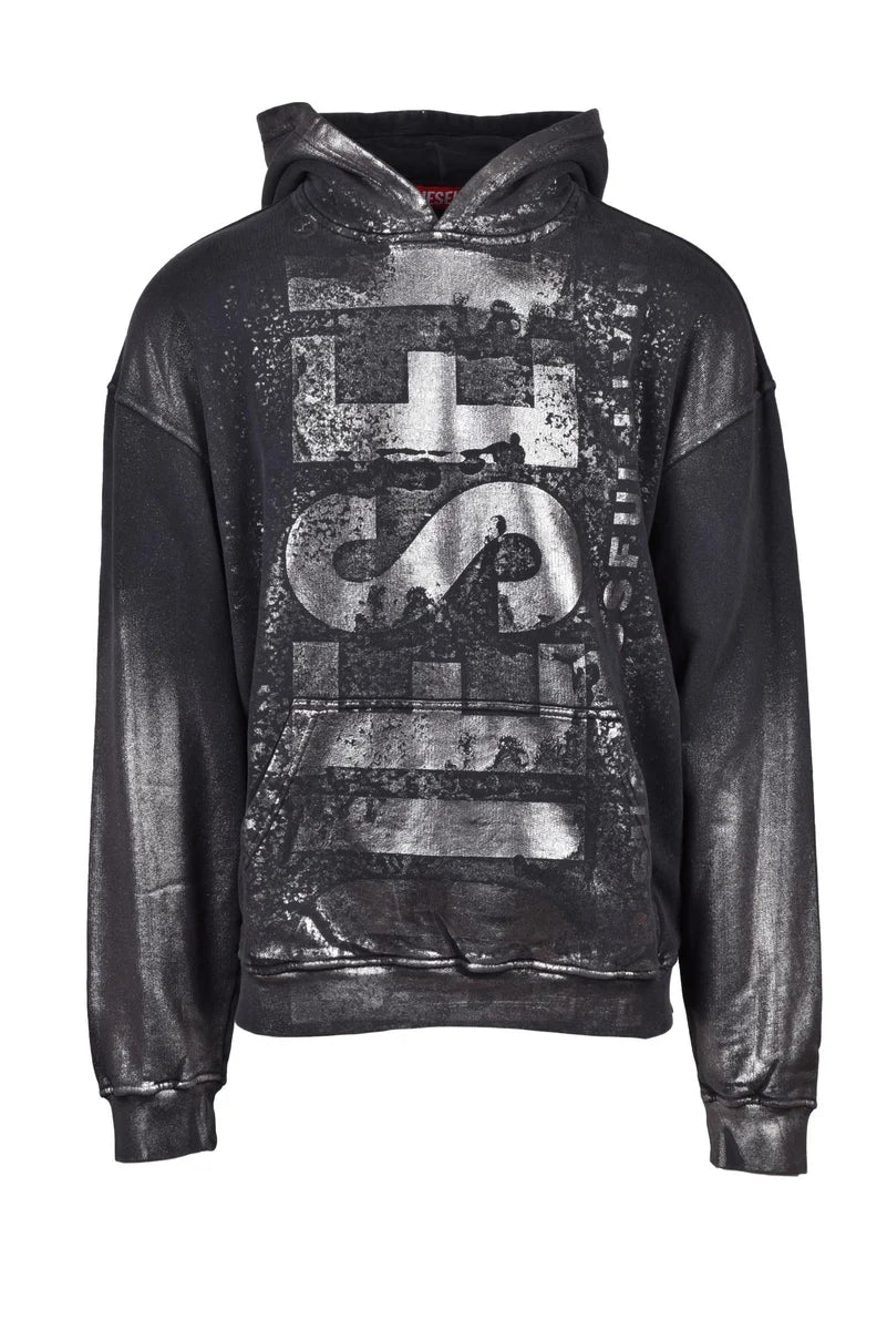 Diesel Felpa Uomo - Grigio