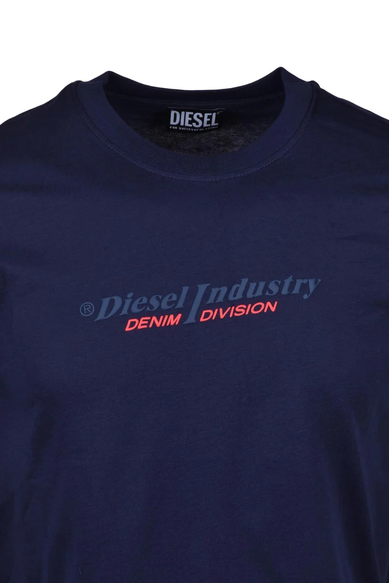 Diesel T-shirt Blu Uomo