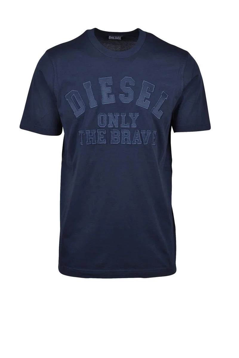 Diesel T-shirt Blu Uomo