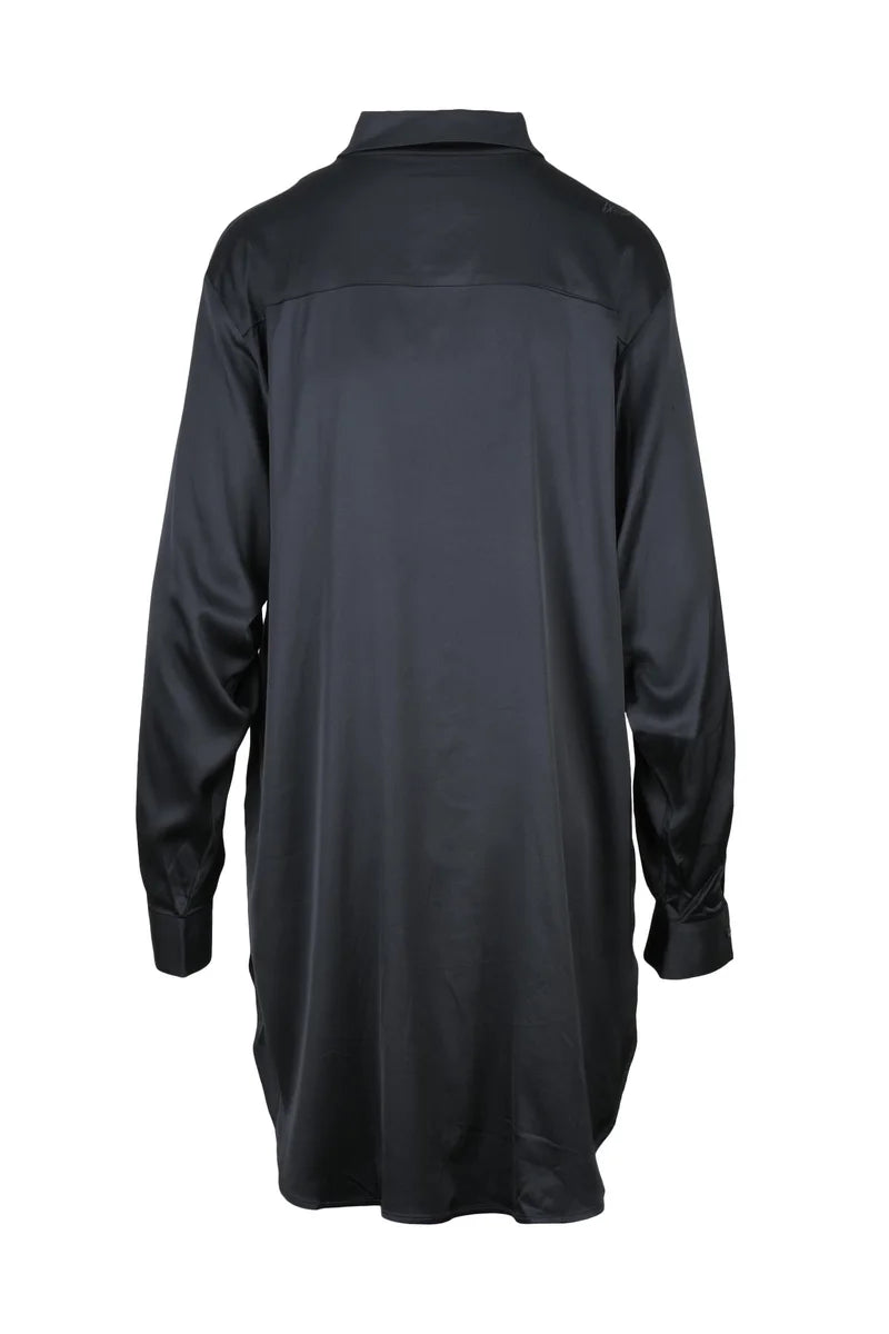Diesel Abito Maxi Camicia - Nero