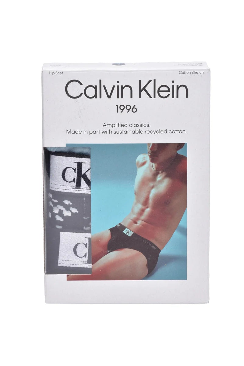 Calvin Klein Set Slip 3 Pz - Black/Heavenly