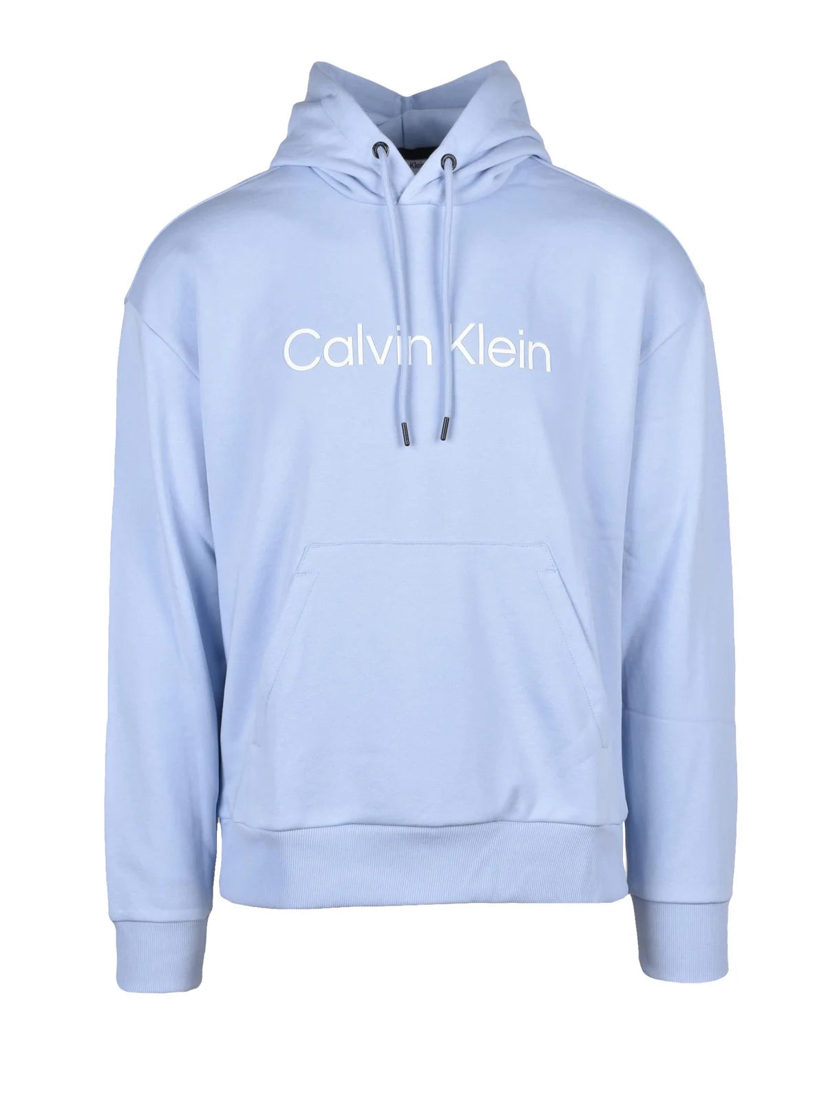 Calvin Klein Cotton Hoodie - Light Blue