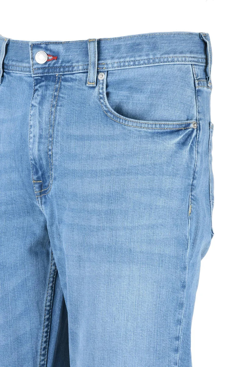 Tommy Hilfiger Jeans Straight Fit Cotone Elastan - Celeste