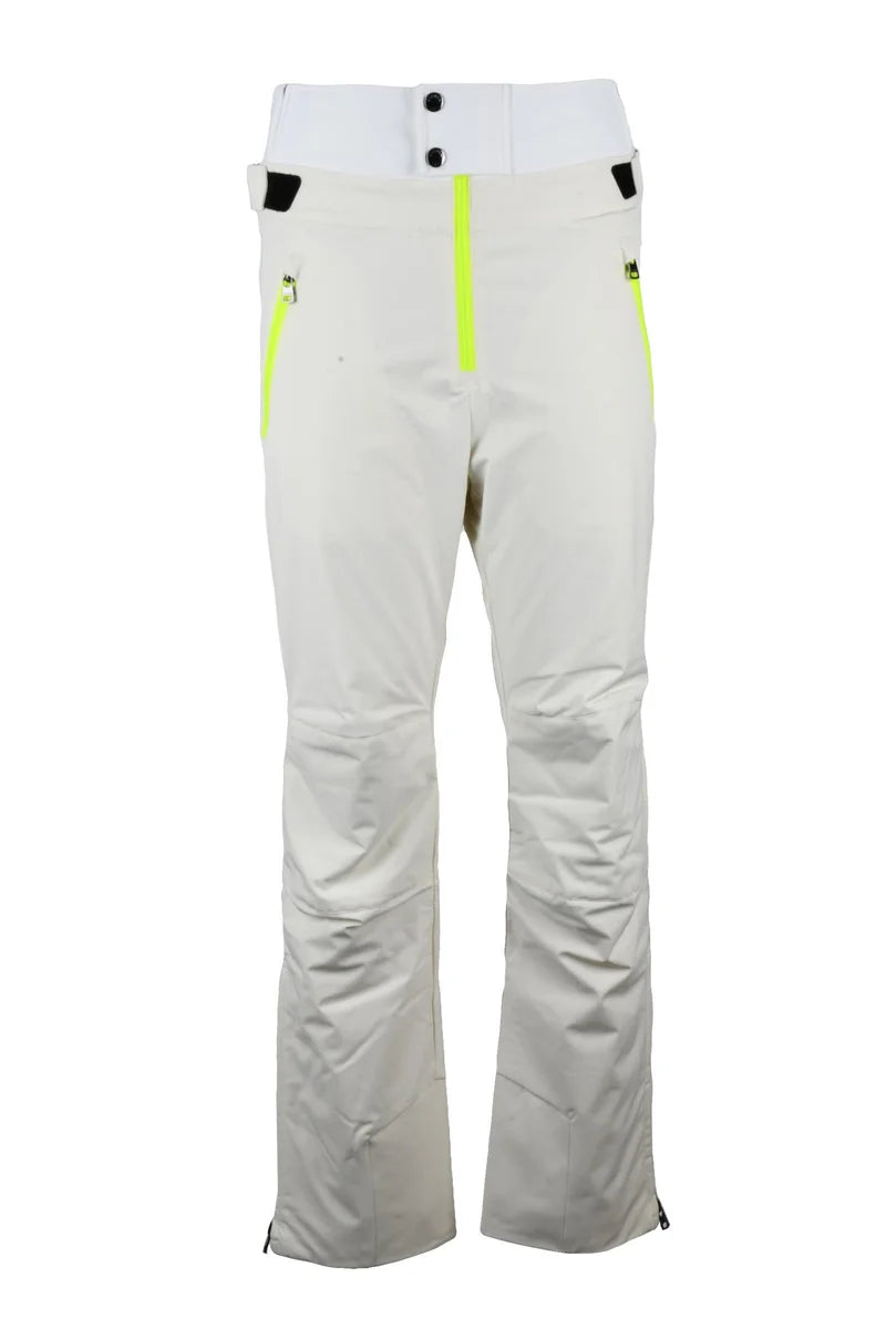 Bogner Pantaloni Tecnici Neve Vita Alta - Bianco