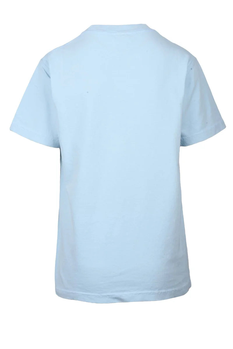 Sporty & Rich T-shirt Cotone - Celeste
