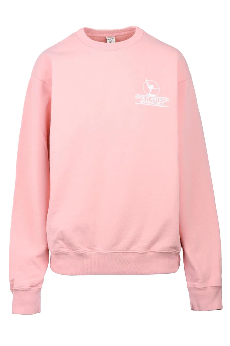 Sporty & Rich Felpa Cotone - Rosa