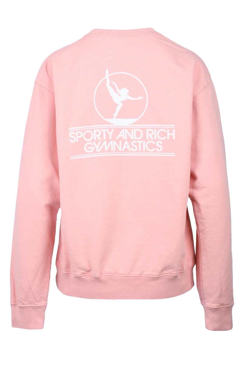 Sporty & Rich Felpa Cotone - Rosa