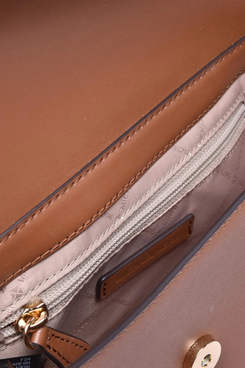 Michael Kors Borsa Leida - Marrone