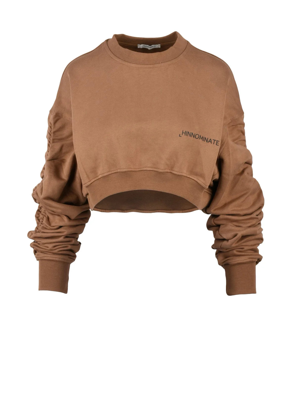 Hinnominate Felpa Corta Cotone - Beige
