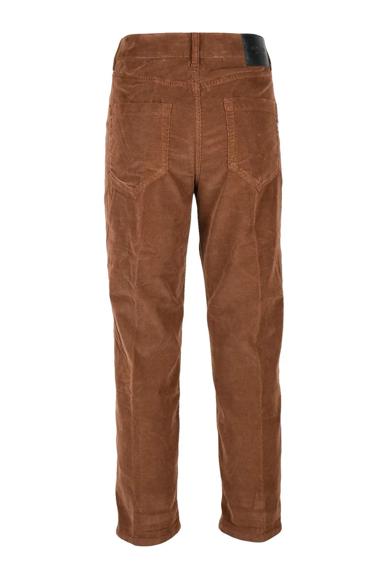Dondup Pantaloni Koons Bot Gioie - Marrone