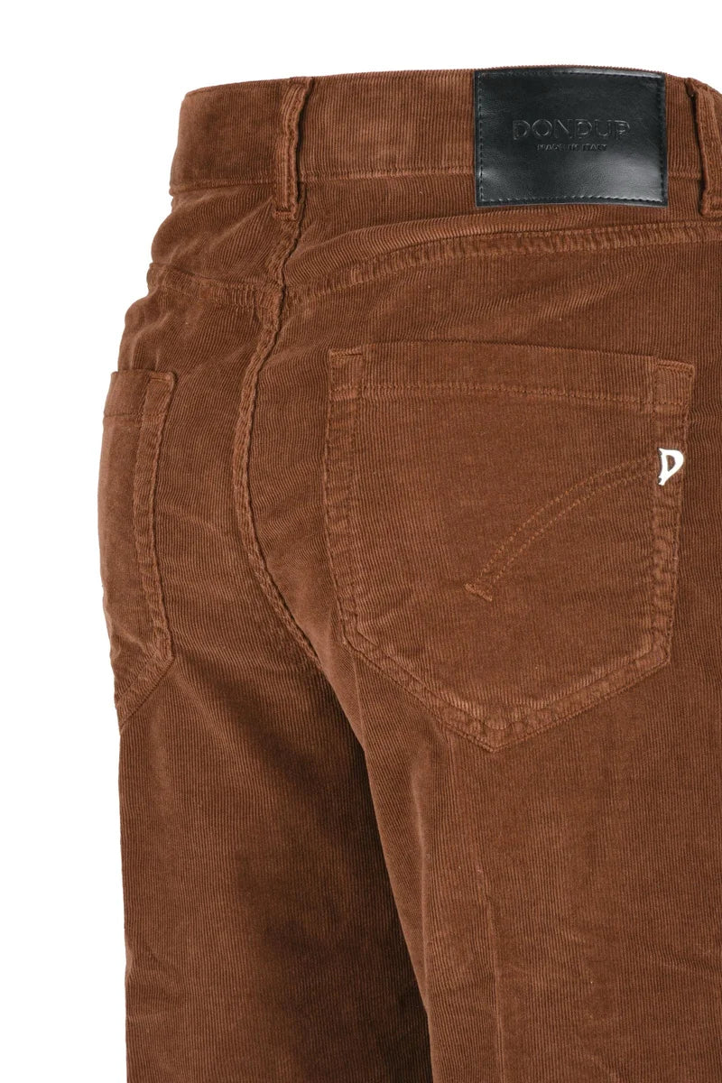 Dondup Pantaloni Koons Bot Gioie - Marrone