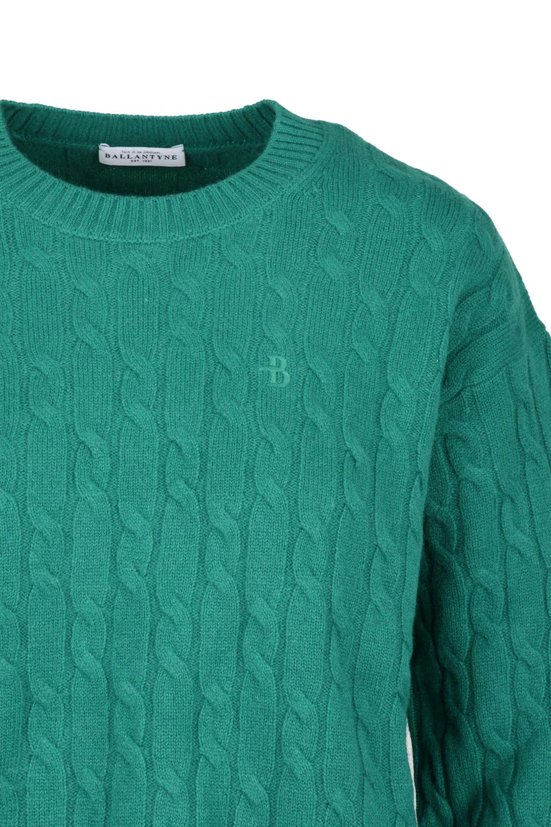Ballantyne Maglione Girocollo - Verde