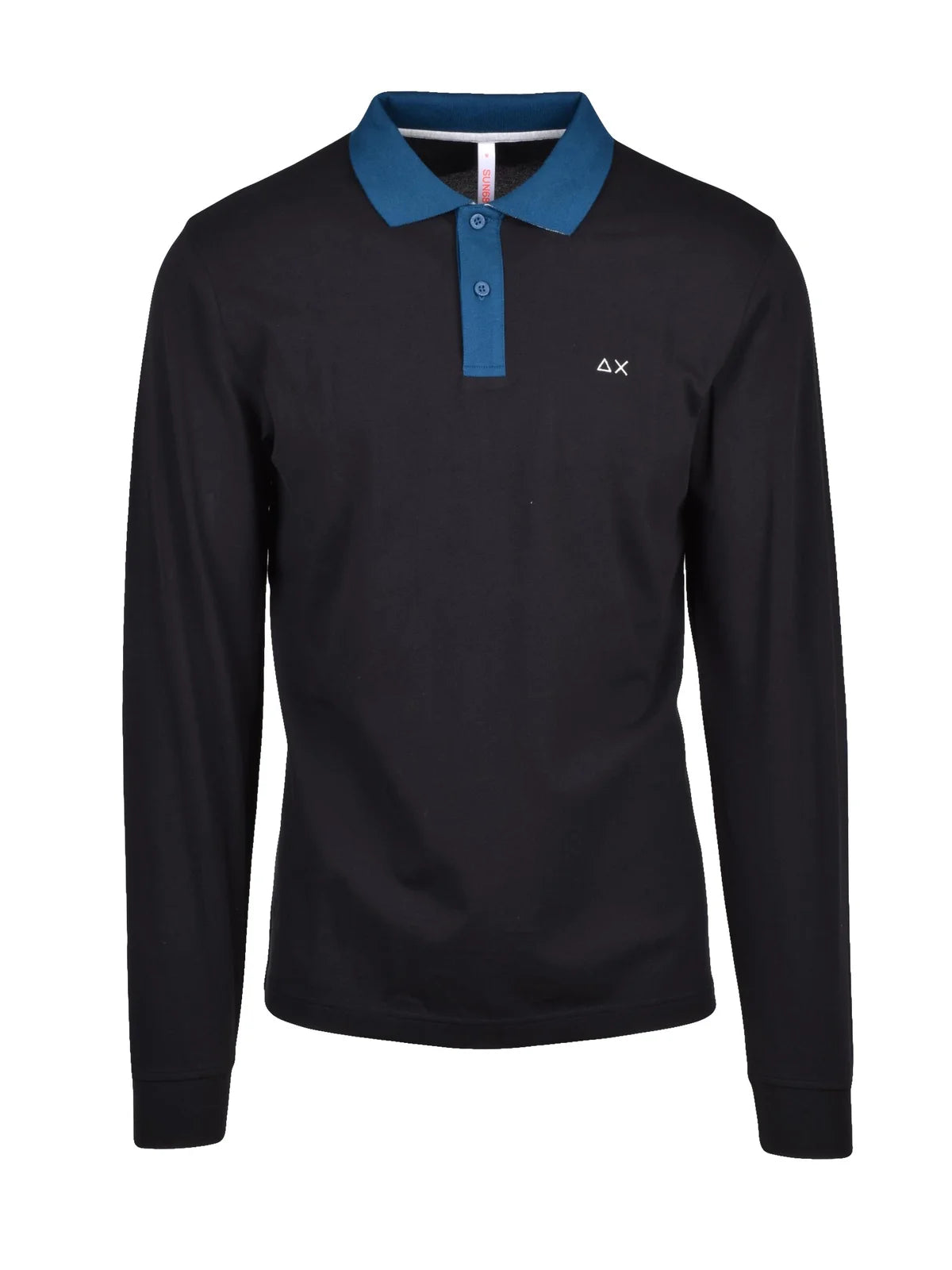 Sun68 Polo Cotone Elastan - Nero