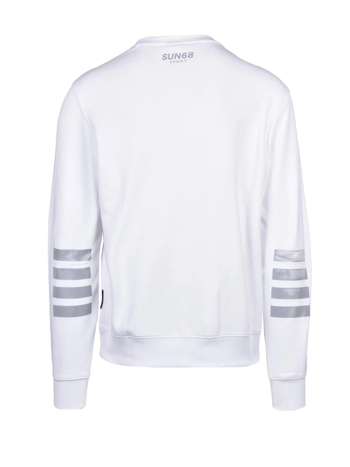 Sun68 Felpa Cotone Poliestere - Bianco