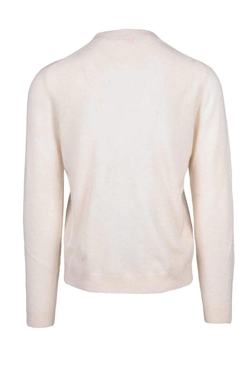 Sun68 Pullover Girocollo - Bianco
