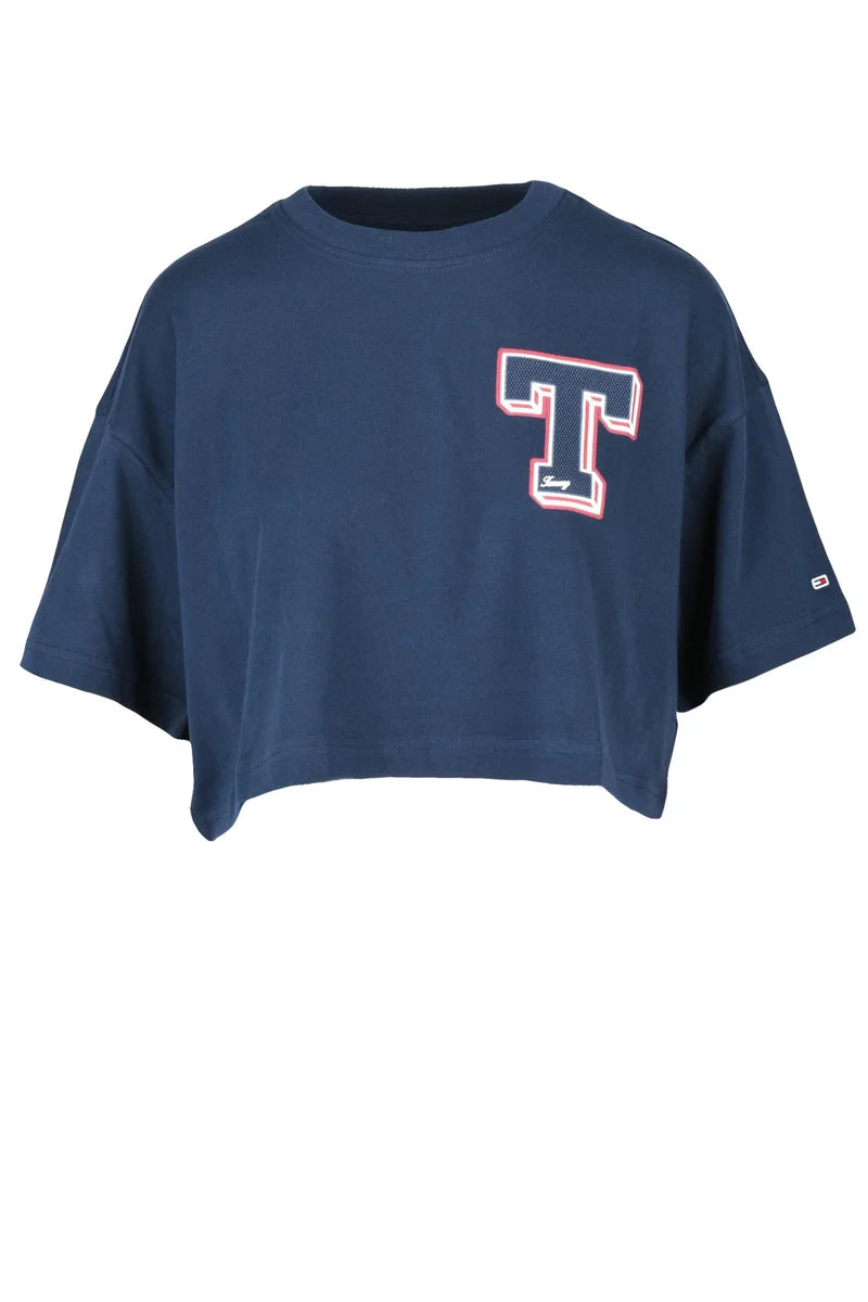 Tommy Jeans T-shirt Girocollo - Blu