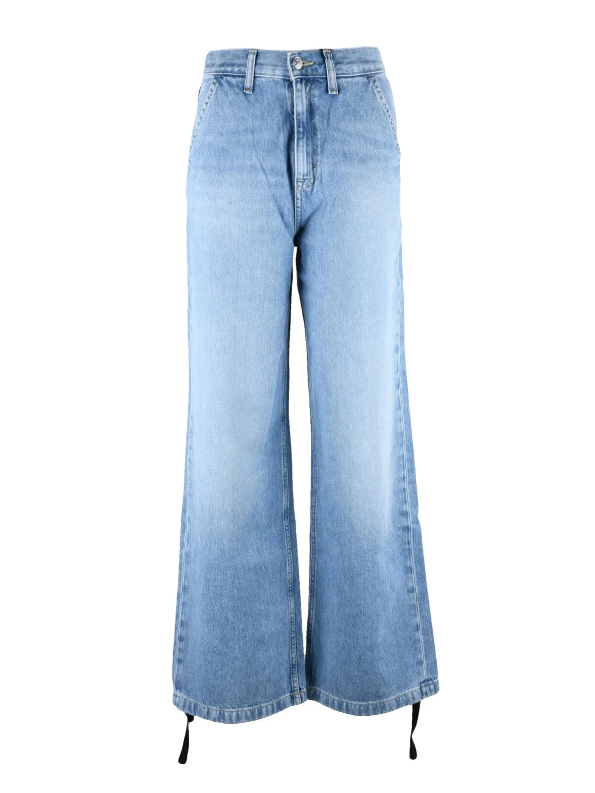 Tommy Jeans Jeans Gamba Larga - Celeste