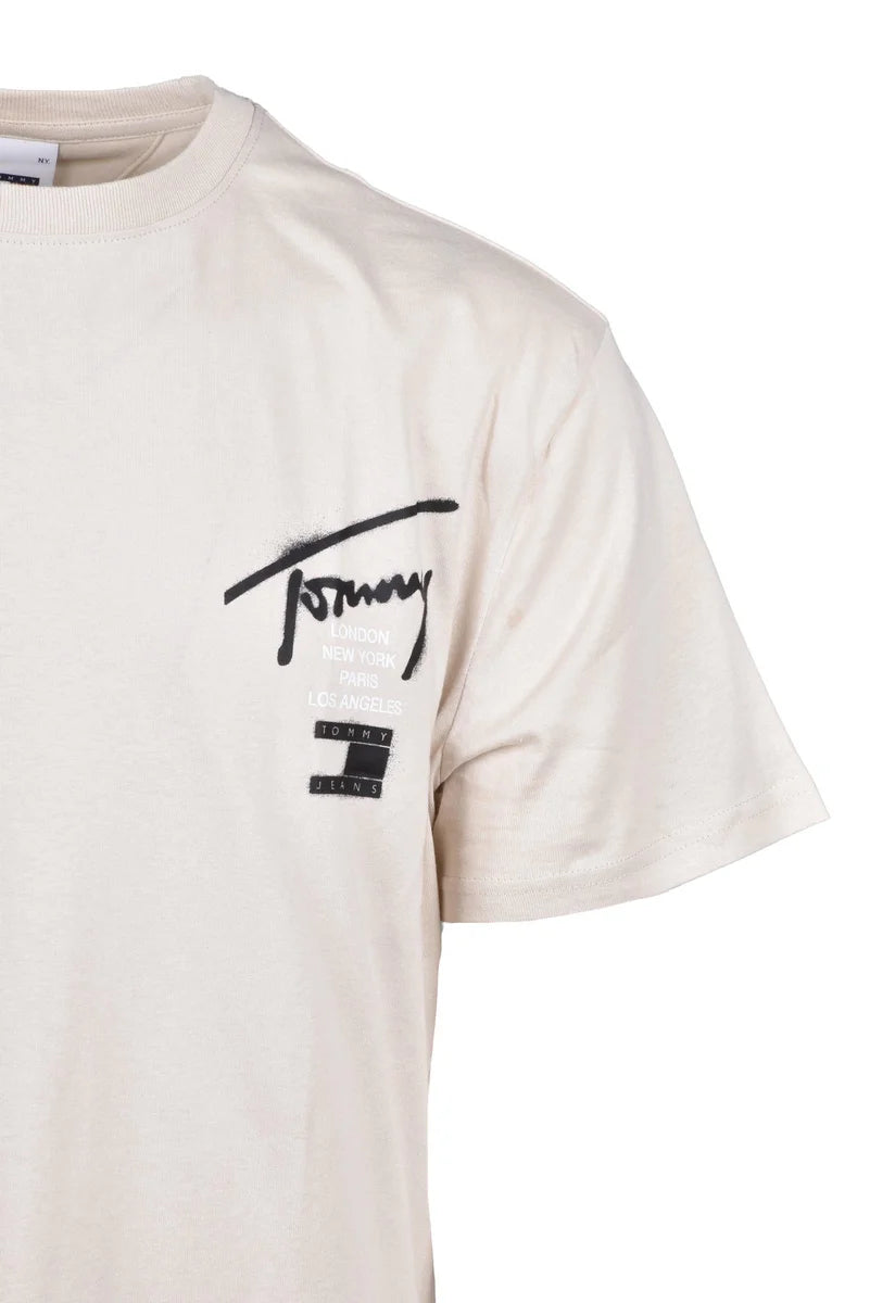 Tommy Jeans T-shirt - Beige