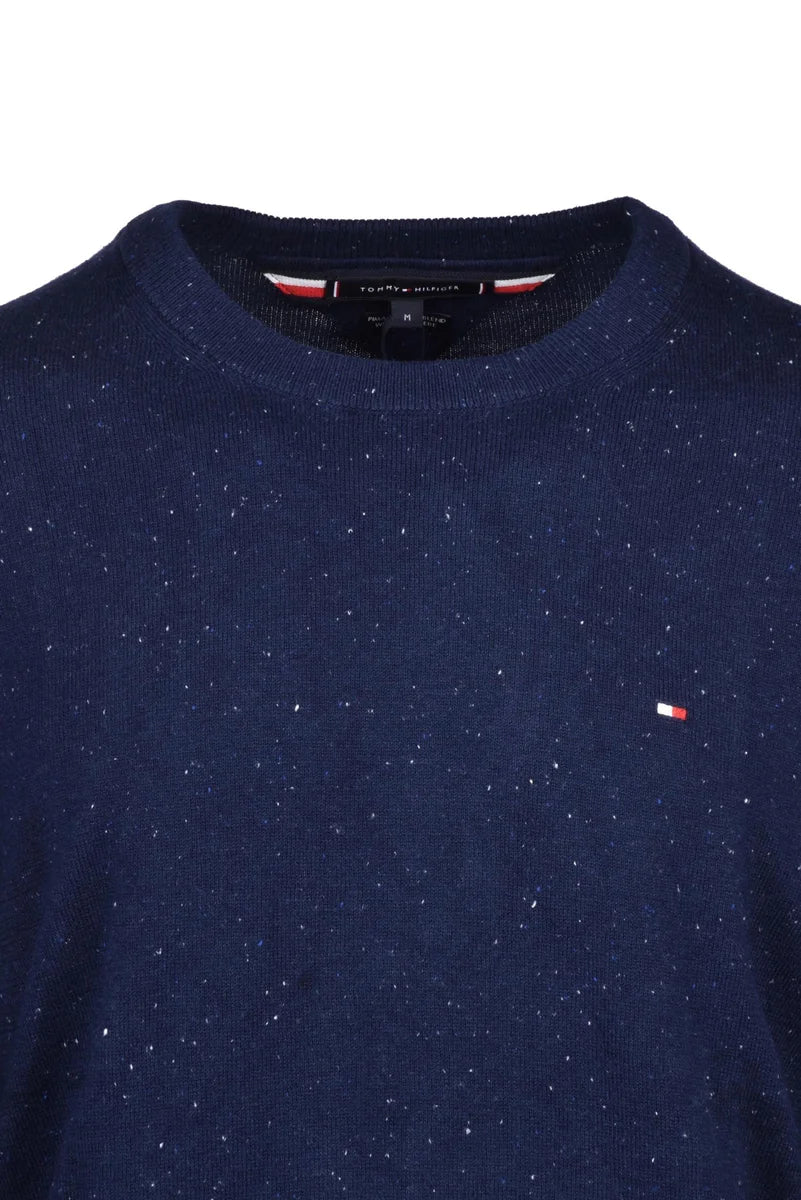 Tommy Hilfiger Pullover Girocollo Cashmere - Blu