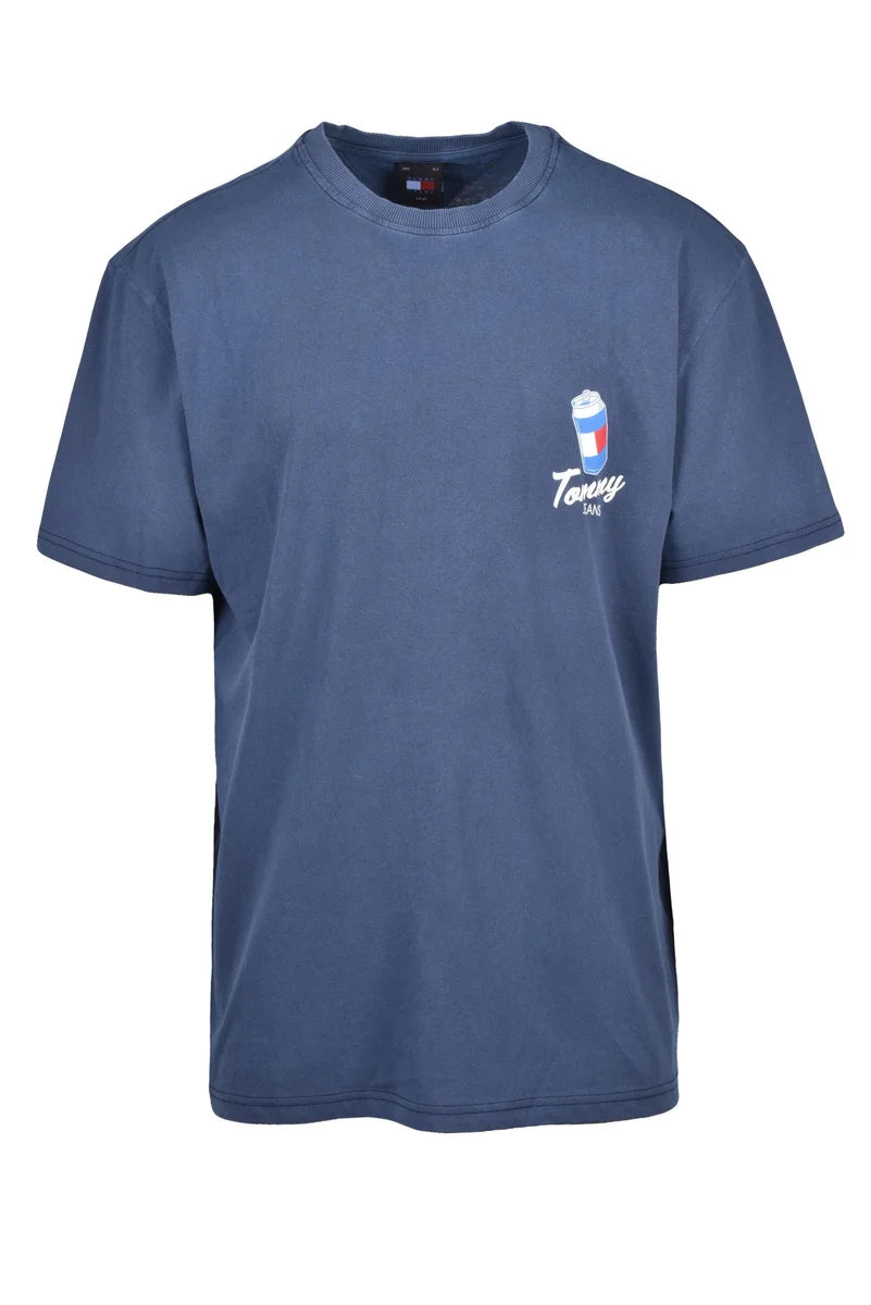 Tommy Jeans T-shirt Girocollo - Blu