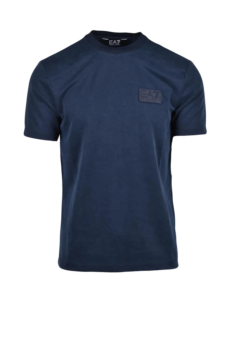 EA7 Emporio Armani Lyocell Polyester T-shirt - Blue