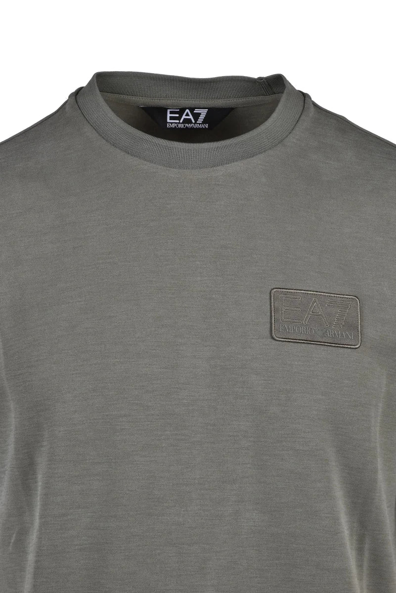 EA7 Emporio Armani Lyocell Polyester T-shirt - Blue