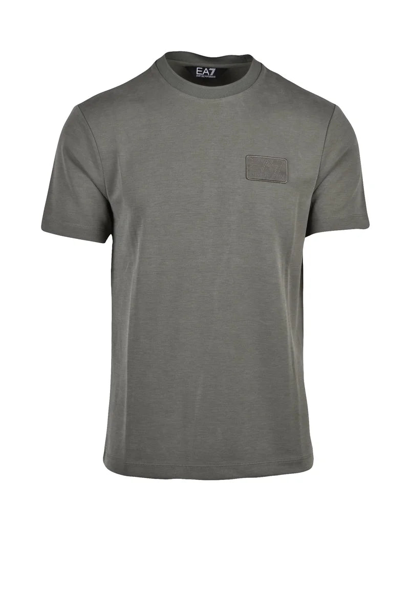 EA7 Emporio Armani Lyocell Polyester T-shirt - Blue