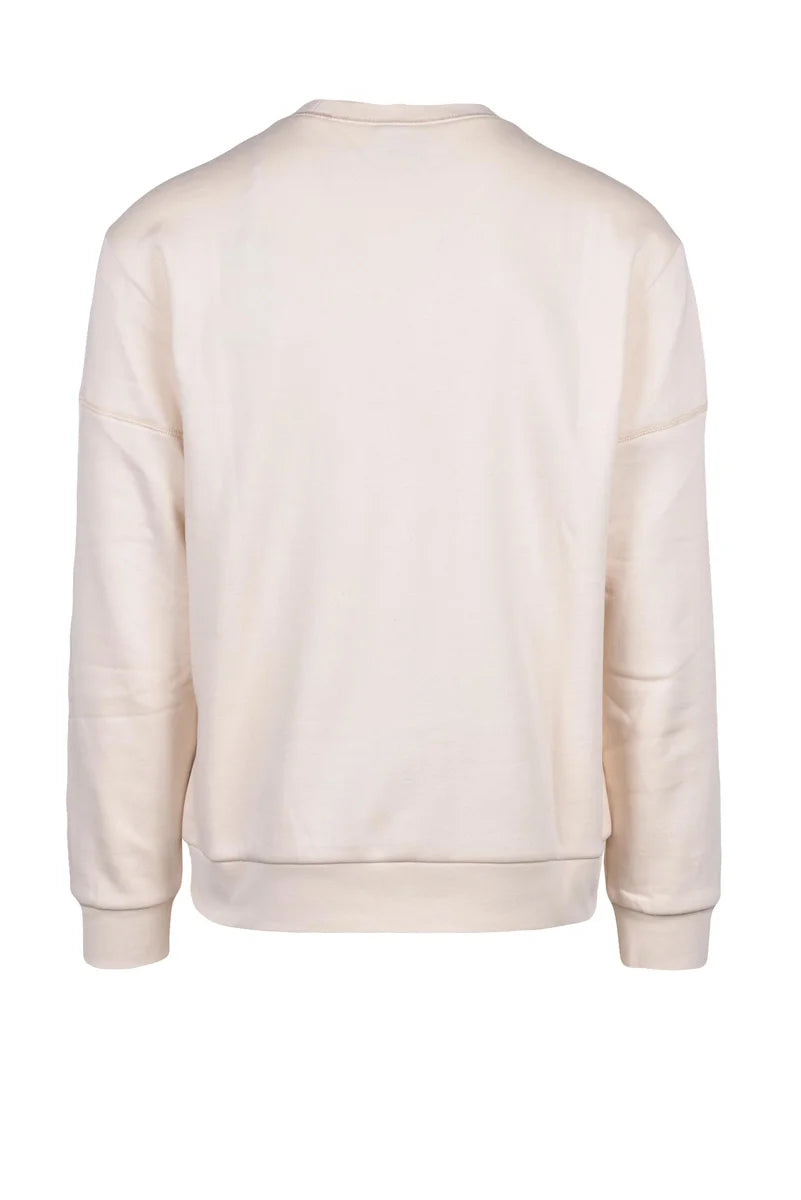 EA7 Emporio Armani Felpa Girocollo - Cream