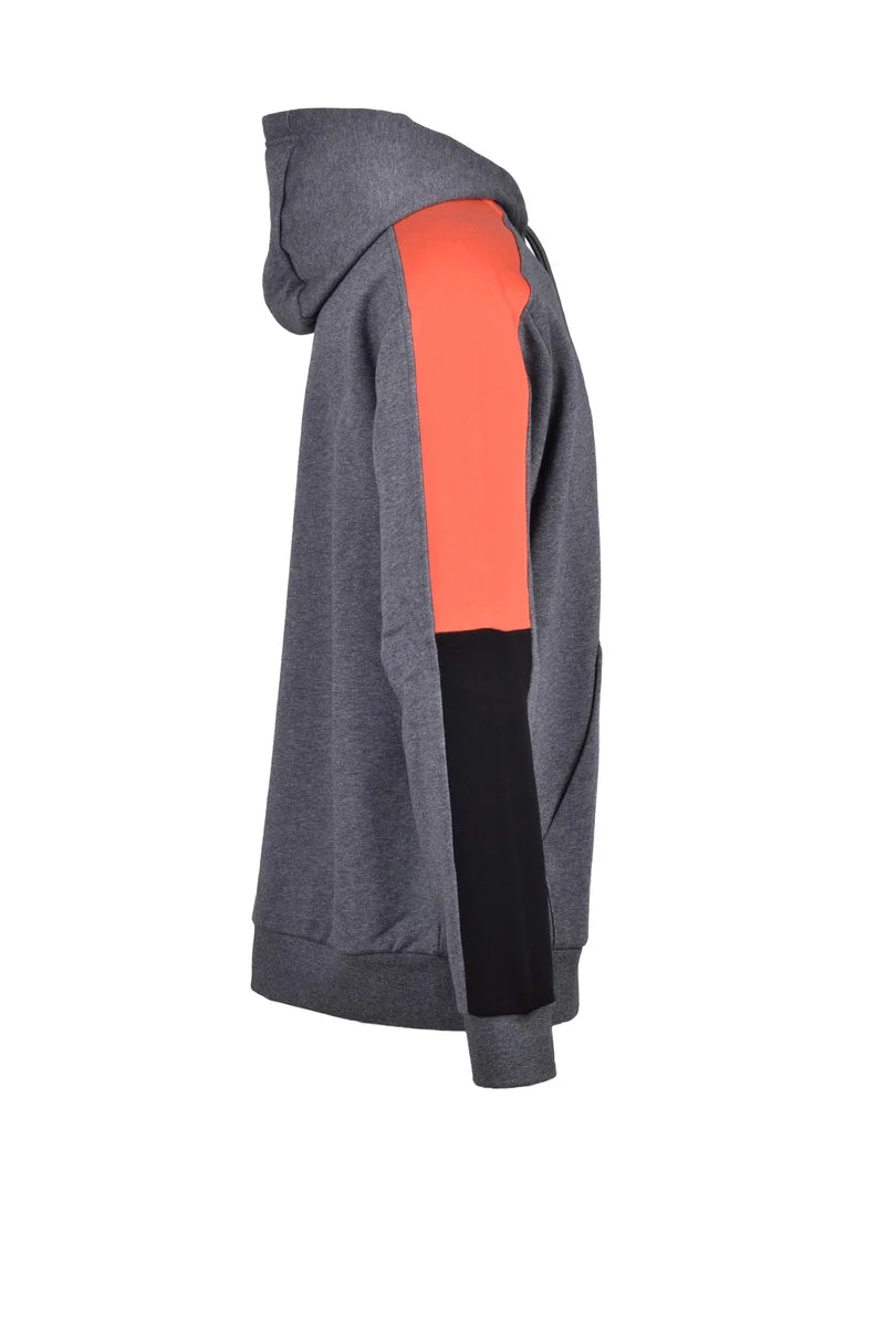 EA7 Emporio Armani Felpa con Cappuccio Grigio