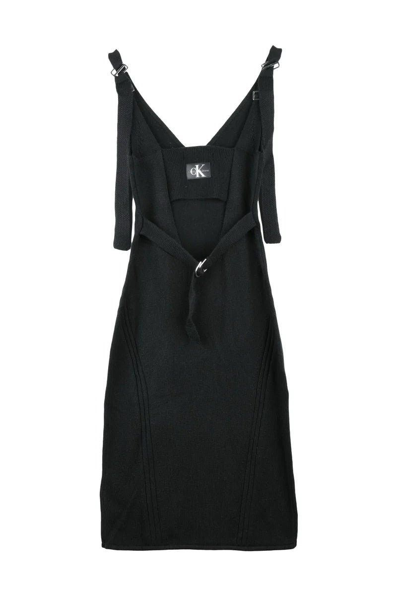 Calvin Klein Jeans Abito Tubino Maglina - Nero