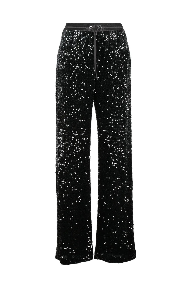 Emporio Armani Sequin Jumpsuit - Black