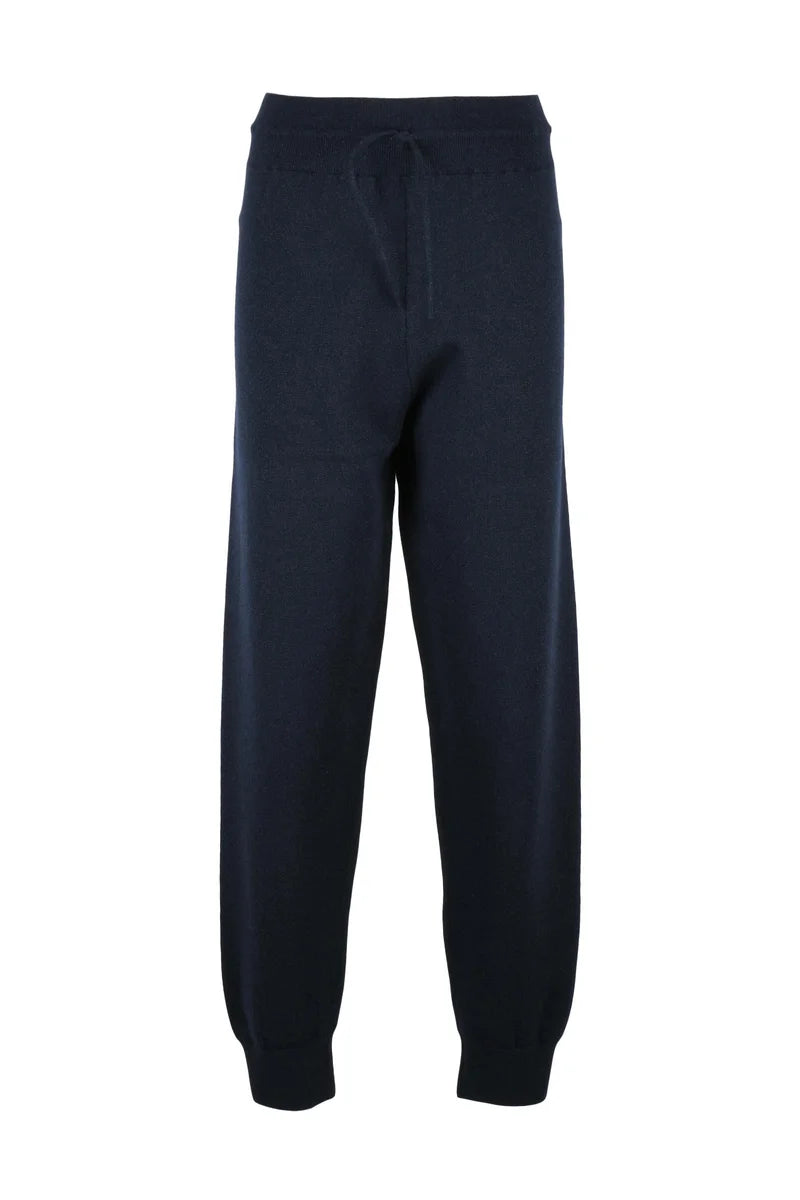 Fabiana Filippi Pantaloni Maglia Lusso - Blu