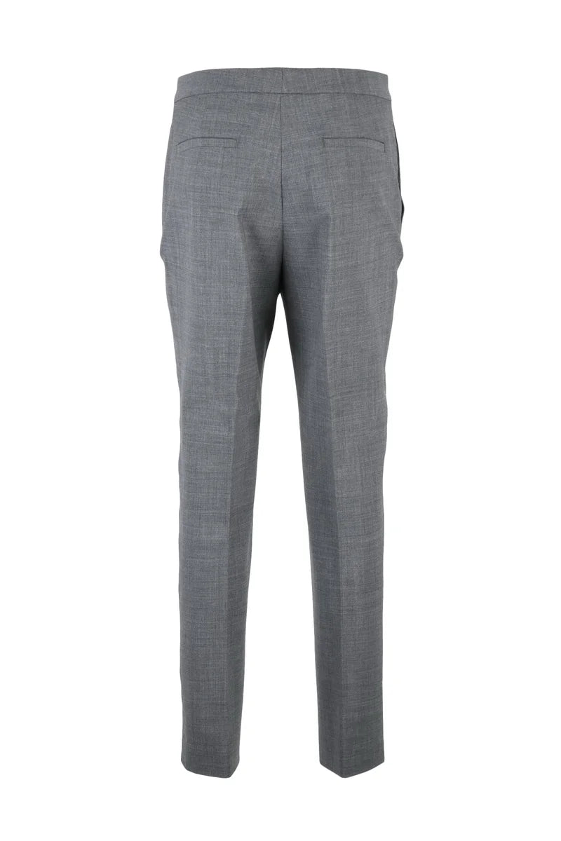 Fabiana Filippi Pantalone Lana Stretch - Grigio