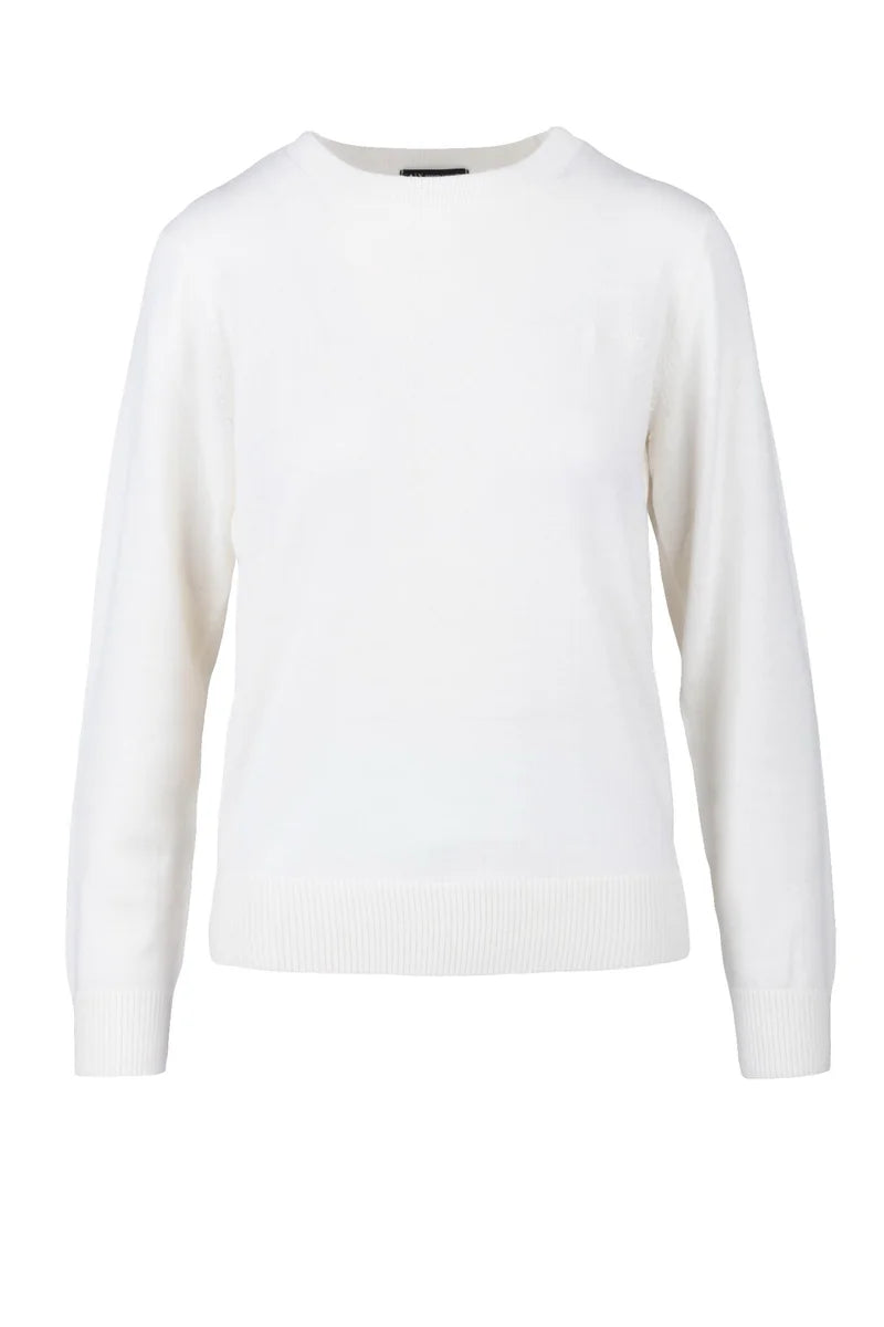 Armani Exchange Maglioncino Girocollo - Bianco