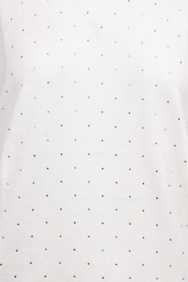 Fabiana Filippi Maglione Girocollo - Bianco