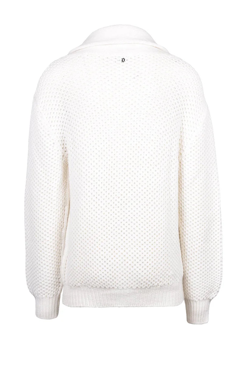 Dondup Cardigan Tricot - Bianco