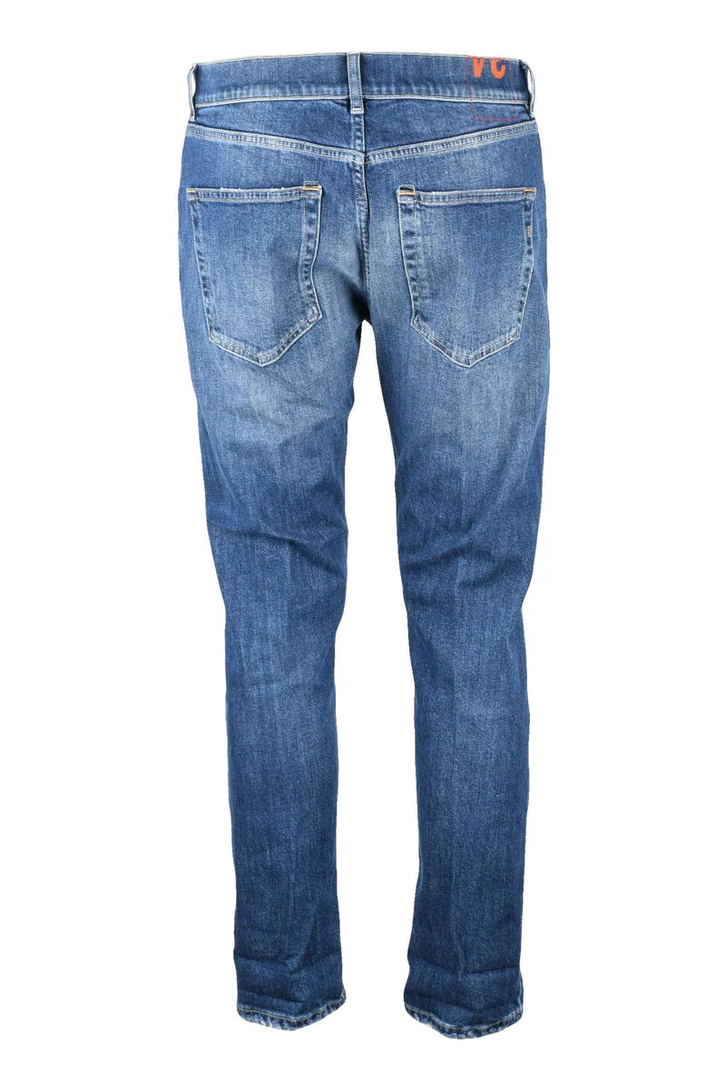 Dondup Jeans Icon Regular Fit - Blu