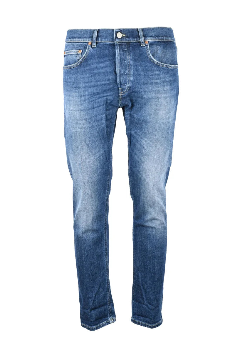 Dondup Jeans Icon Regular Fit - Blu