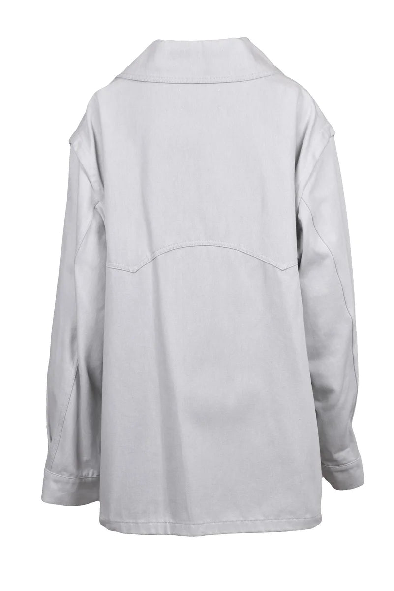 Maison Margiela Giaccone in Denim Oversize - Beige