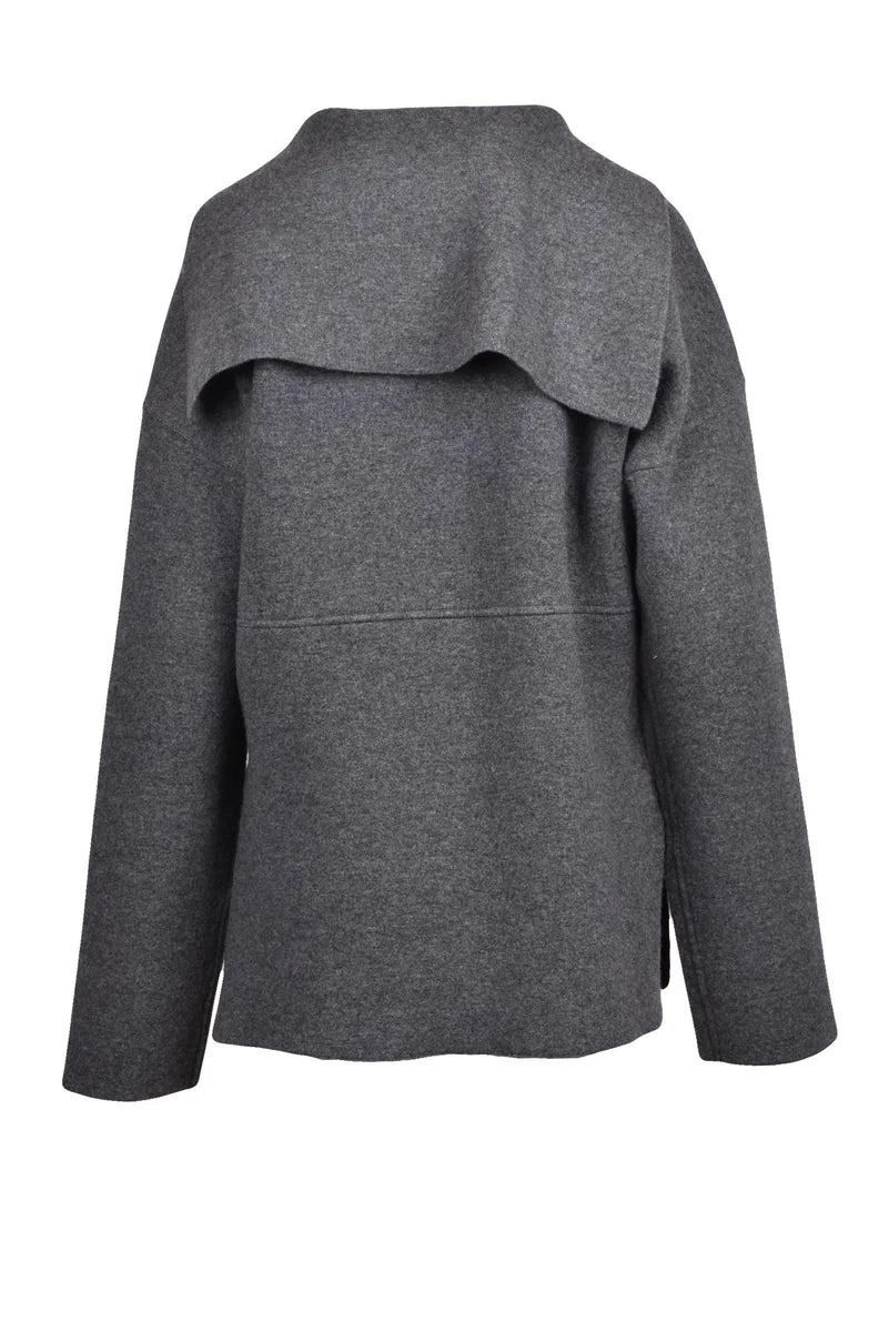 Jil Sander Maglia Over Reversibile - Grigio