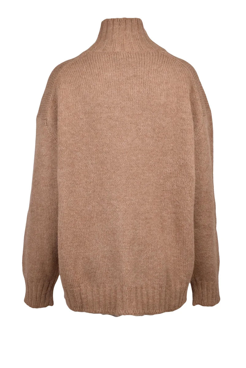 Jil Sander Maglione Collo Alto - Rosa