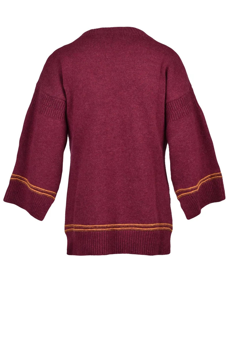 Marni Maglioncino Lana Vergine Girocollo - Rosso