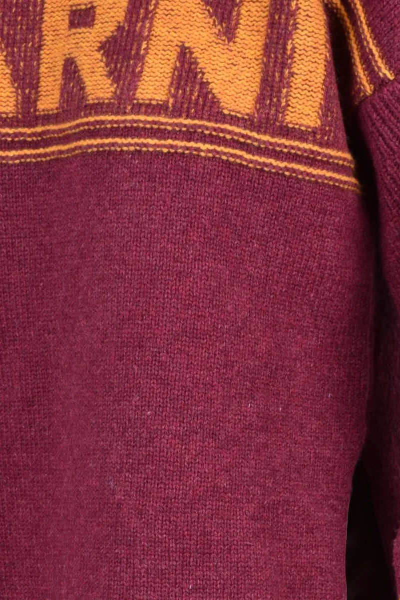 Marni Maglioncino Lana Vergine Girocollo - Rosso