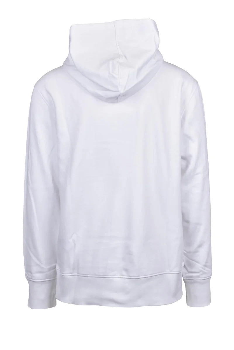 Calvin Klein Jeans Felpa Cappuccio - Bianco