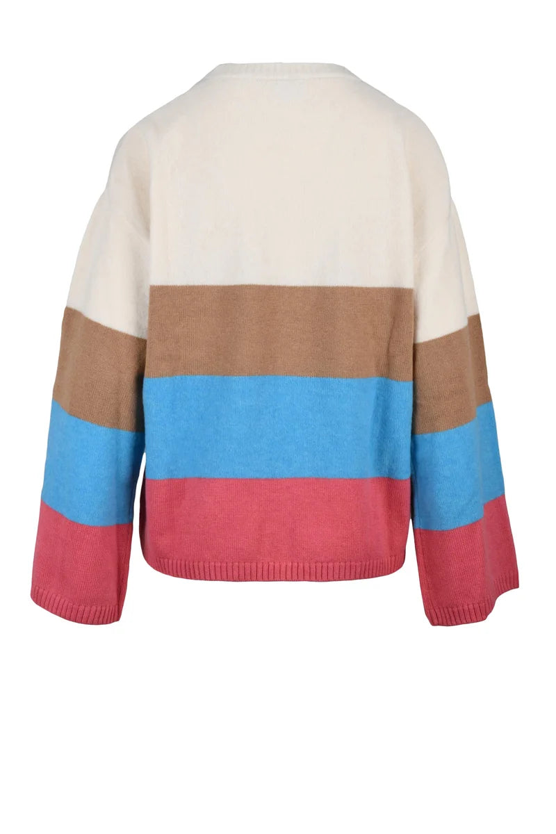 Sun68 Maglia Girocollo Multicolore - Multicolore