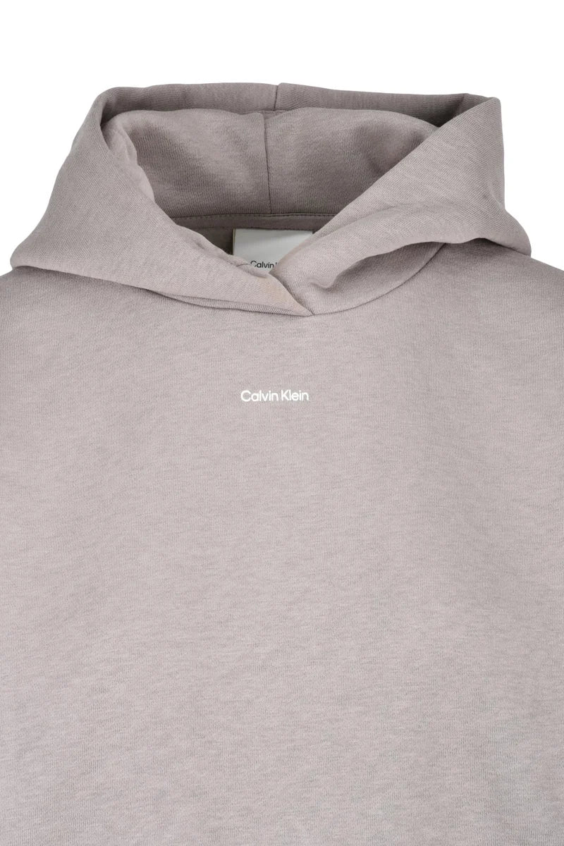 Calvin Klein Felpa con Cappuccio - Beige