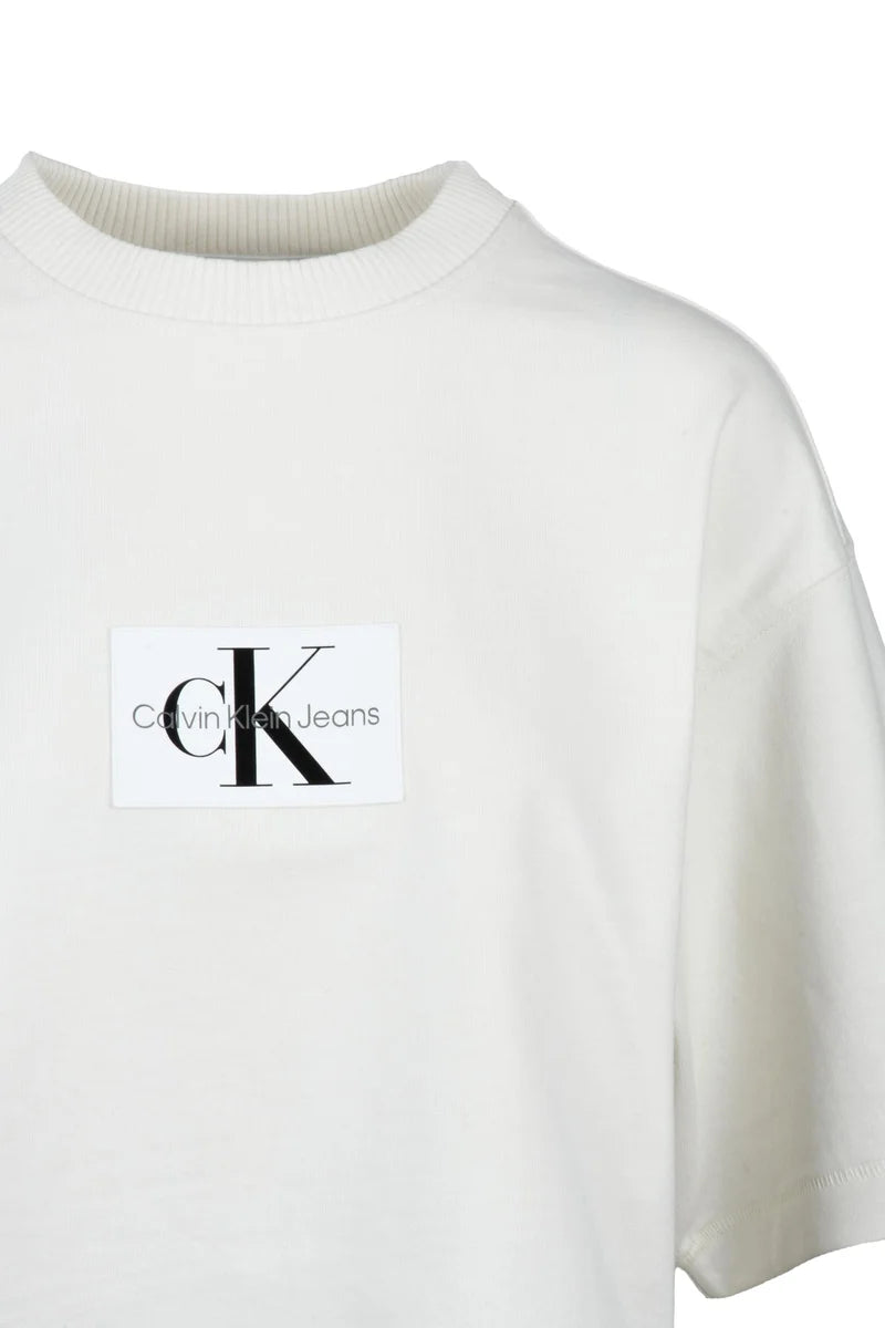 Calvin Klein Jeans Cropped Sweatshirt - Black