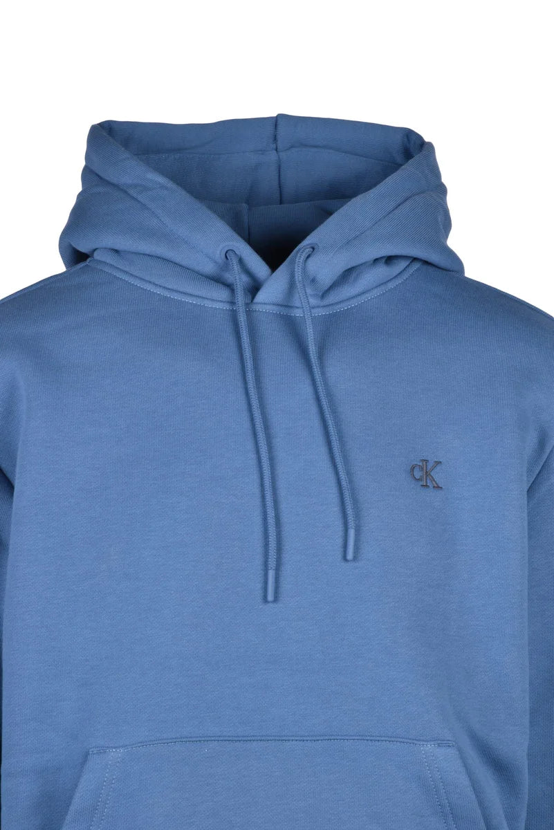 Calvin Klein Jeans Felpa con Cappuccio - Verde