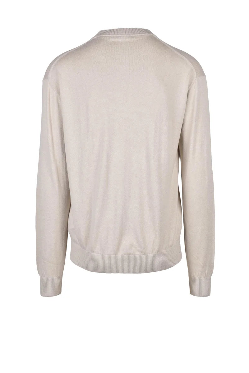 Calvin Klein Jeans Maglioncino Girocollo - Beige