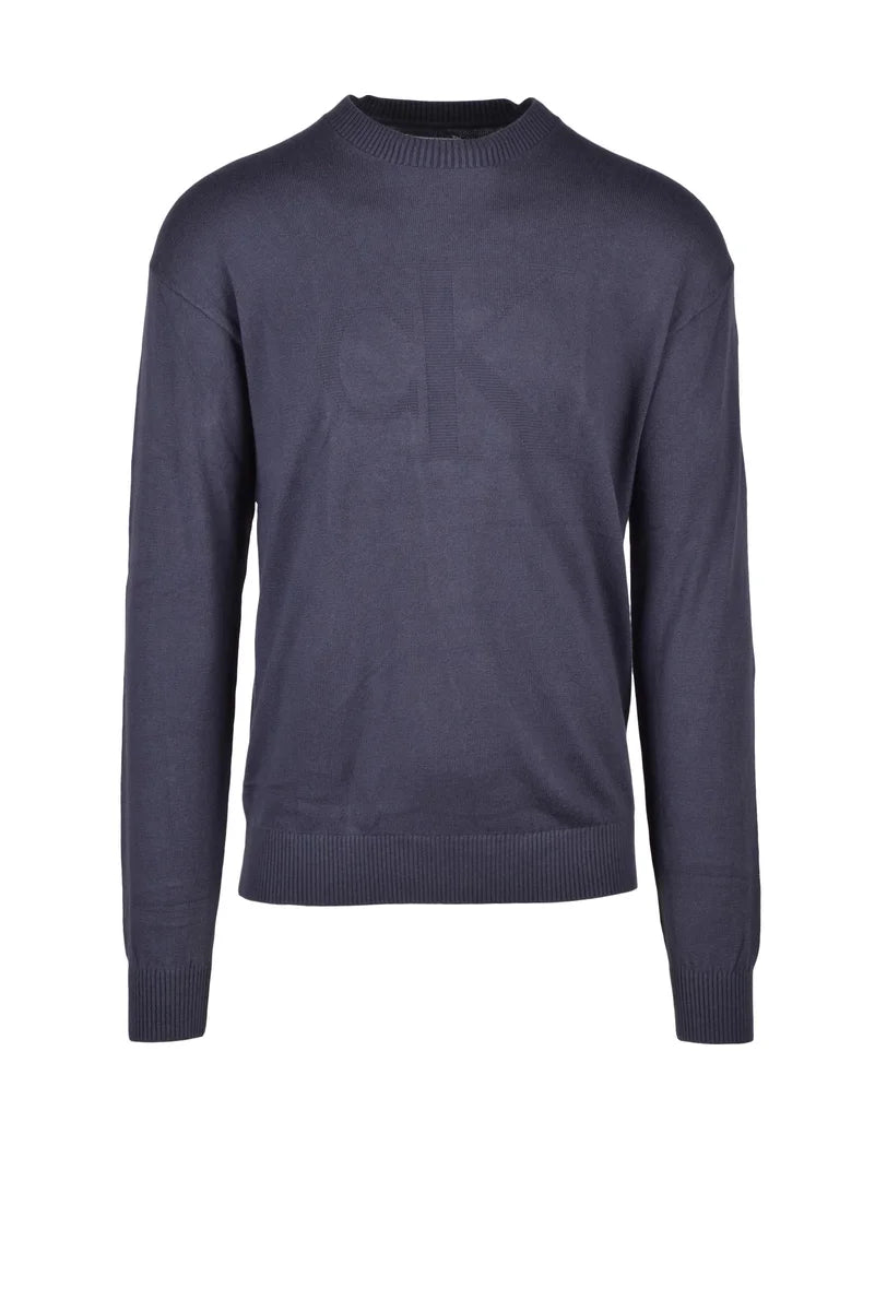 Calvin Klein Jeans Cotton Jumper - Grey
